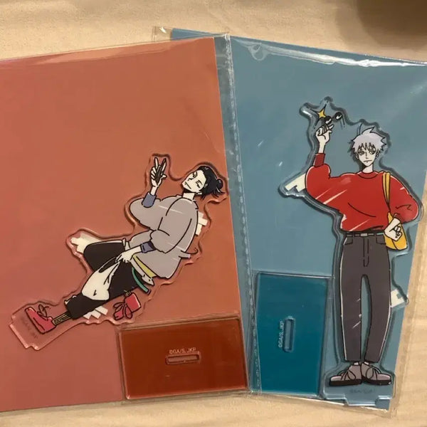 [BUNJANG] Jujutsu Kaisen JoJo Town Ending Collaboration Set Geto & Gojo Acrylic Stands (Bundle, Sealed) / 일괄/미개봉 새상품)주술회전 조조타운 엔딩 콜라보 게토 고죠 아크릴