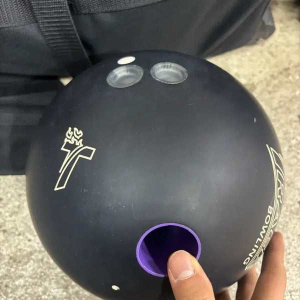 [BUNJANG] Seerum Black Urethane Bowling Ball 15lb / 씨어럼 블랙 우레탄