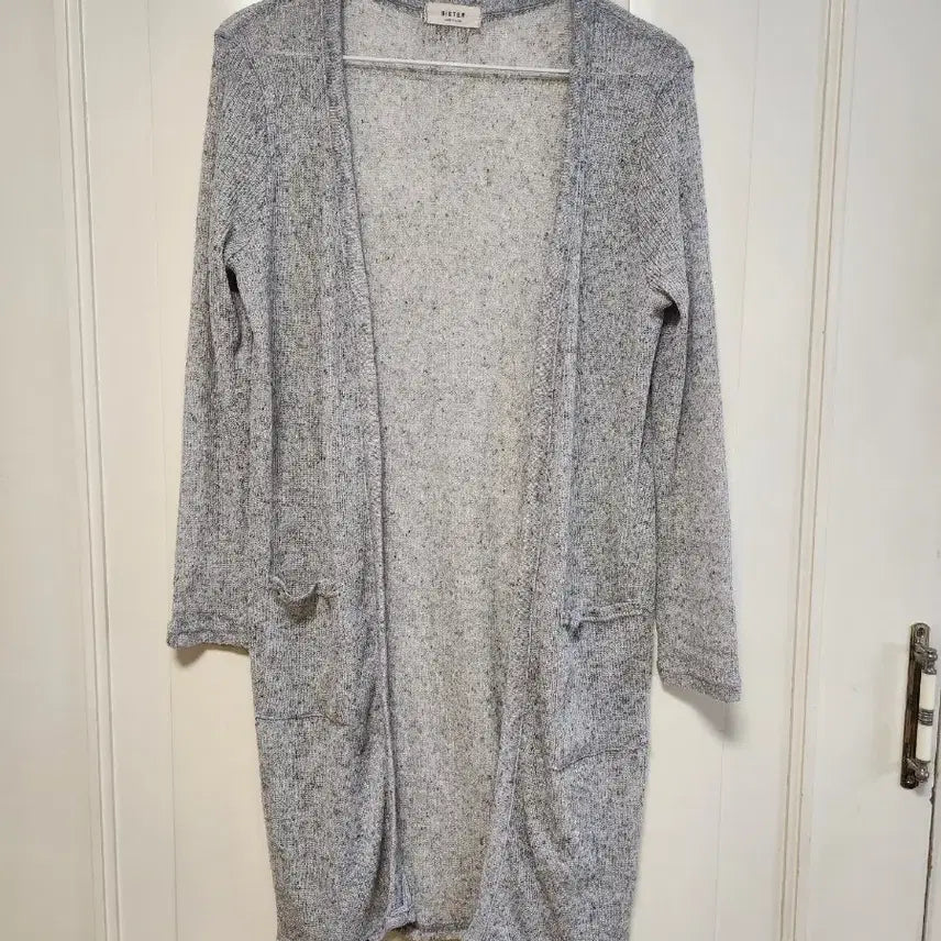 [BUNJANG] Gray Long Cardigan / 그레이 롱 가디건