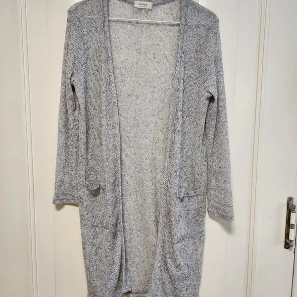 [BUNJANG] Gray Long Cardigan / 그레이 롱 가디건