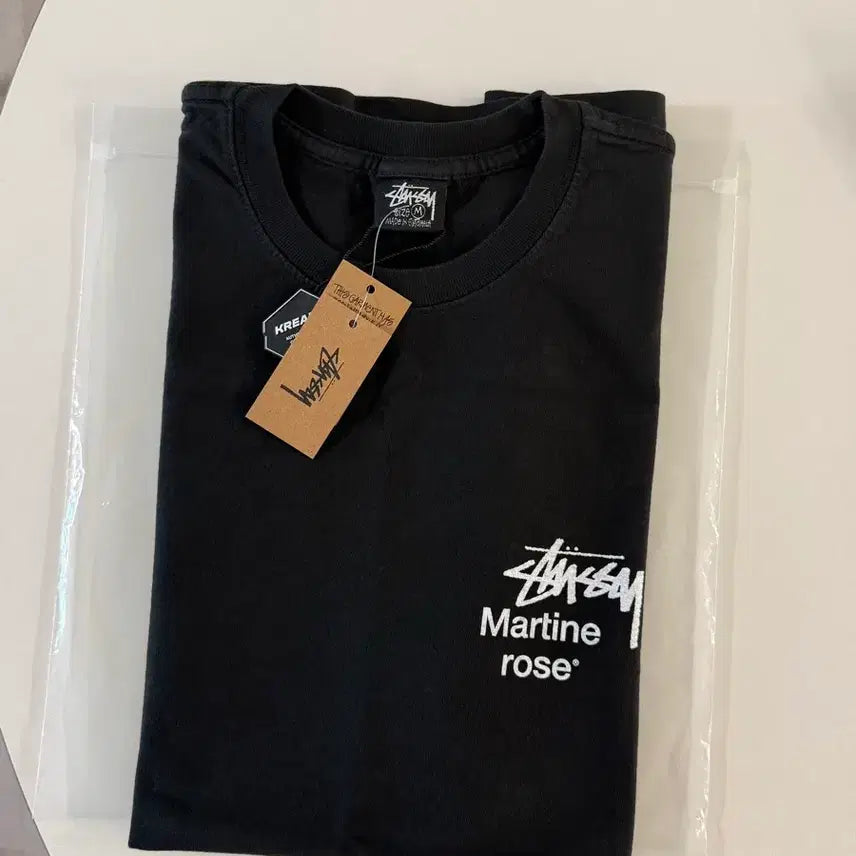 [BUNJANG] Stussy Martin Rose Collaboration T-Shirt Black New / 스투시 마틴로즈 콜라보 반팔티 블랙 새상품