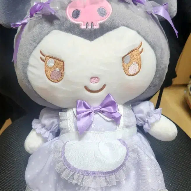 [BUNJANG] Kuromi My Melody Atari Kuji 2nd Prize Kuromi Plush Doll / 쿠로미 마이멜로디 아타리 쿠지 2등상 쿠로미 봉제인형