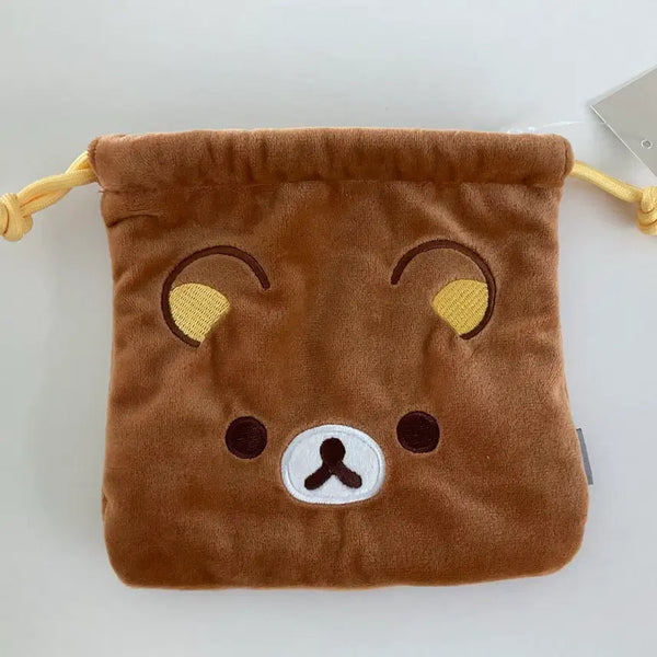 [BUNJANG] Rilakkuma Drawstring Pouch New / 새상품 리락쿠마 조리개 파우치