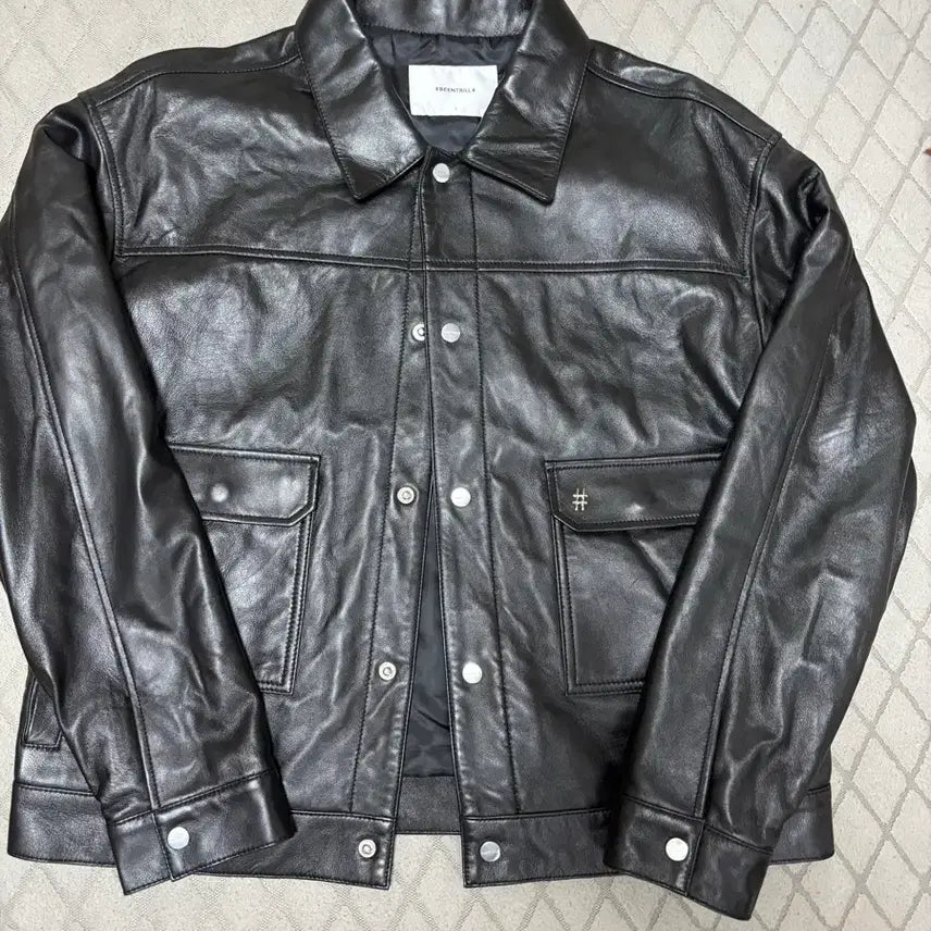[BUNJANG] Bintrill Lambskin Trucker Jacket / 빈트릴 양가죽 자켓 트러커 자켓 판매합니다