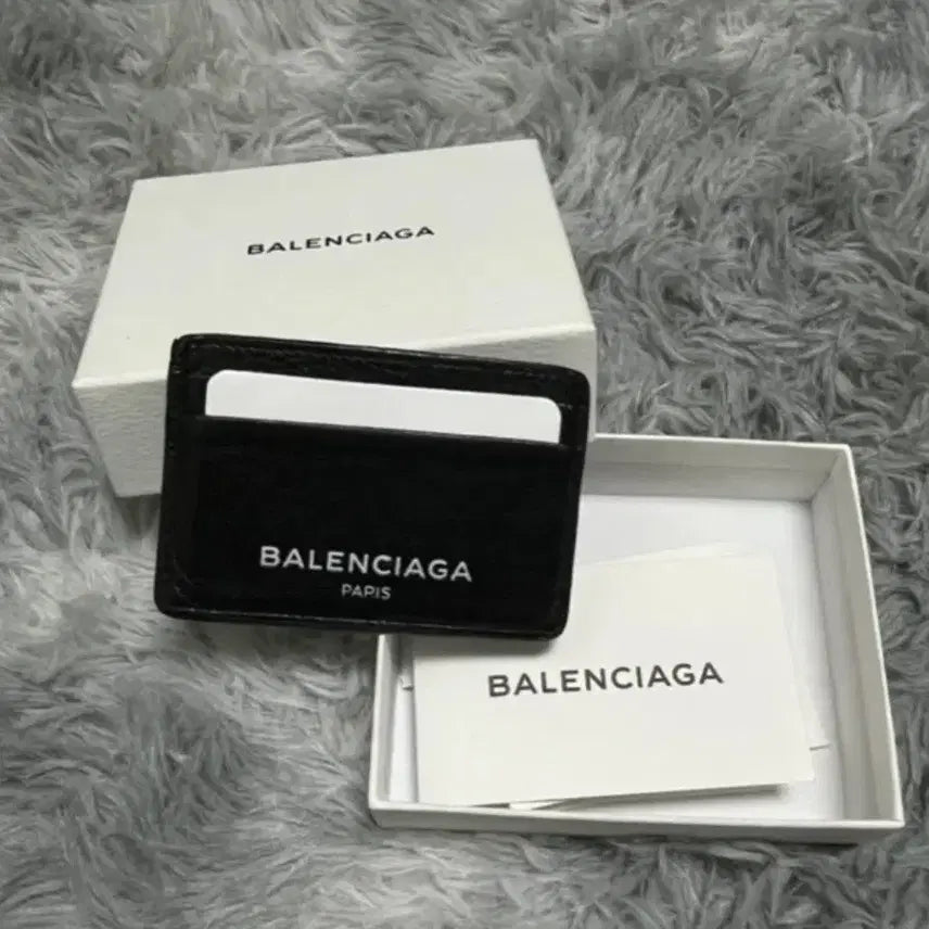 [BUNJANG] Balenciaga Black Card Holder / 깨끗한 발렌시아가 카드 지갑 블랙