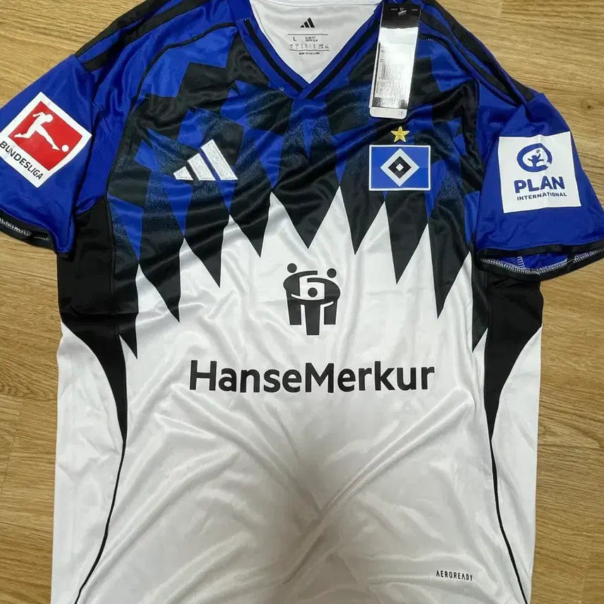 [BUNJANG] Hamburg 25/26 Home Uniform No Marking Size L / 함부르크 25/26 홈 유니폼 노마킹