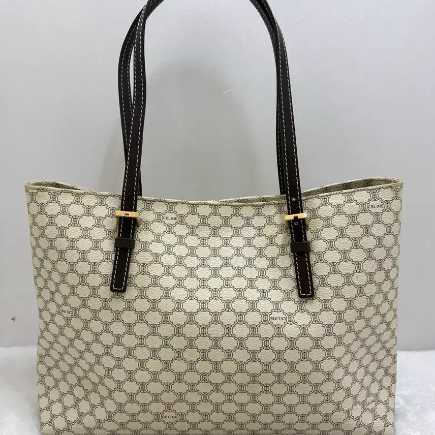 [BUNJANG] Celine Macadam Pattern Tote Bag Shoulder Bag / 정품) 셀린느 마카담 패턴 토트백 숄더백