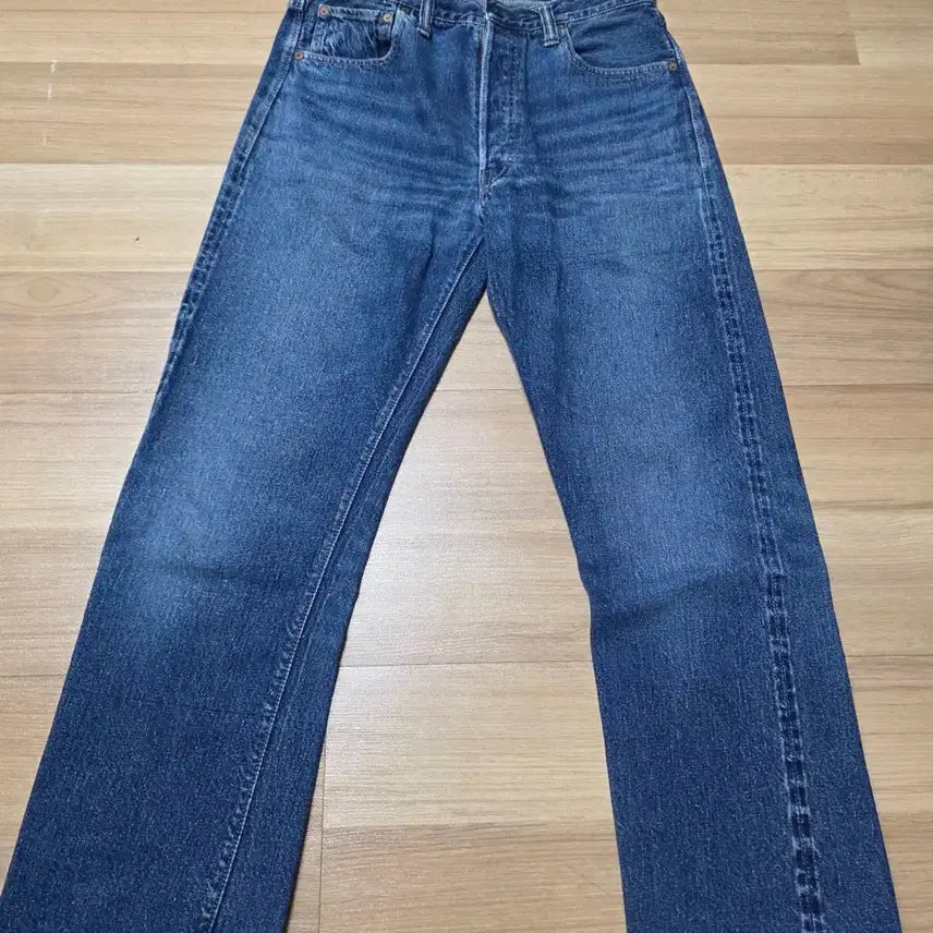 [BUNJANG] Warehouse 1001 2nd Wash Jeans Dark Indigo / 웨어하우스 1001 2nd  워싱진 다크인디고