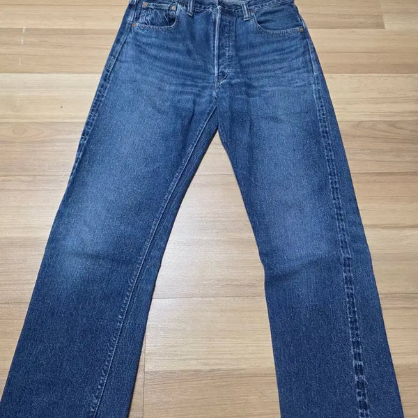 [BUNJANG] Warehouse 1001 2nd Wash Jeans Dark Indigo / 웨어하우스 1001 2nd  워싱진 다크인디고
