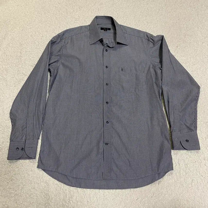 [BUNJANG] Daks Striped Short-Sleeve Shirt / 닥스 반팔 셔츠 스트라이프 95