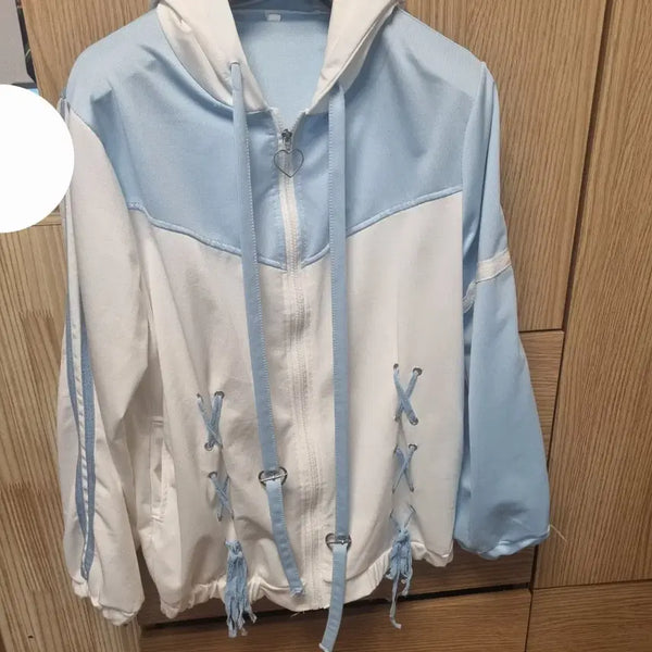 [BUNJANG] Mizuiro Style Hoodie Zip-Up / 미즈이로 후드집업