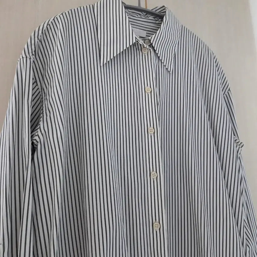 [BUNJANG] COS Striped Long Dress / 코스(COS) 스트라이프 롱원피스