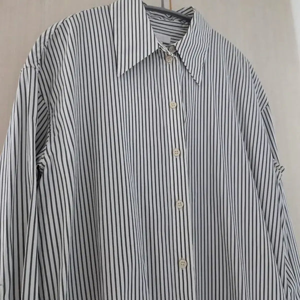 [BUNJANG] COS Striped Long Dress / 코스(COS) 스트라이프 롱원피스