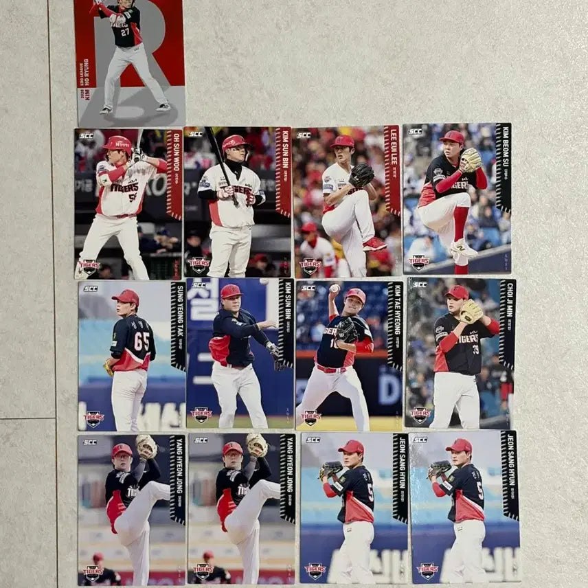[BUNJANG] Kia Tigers Bundle Set Baseball Cards / kbo카드 기아타이거즈 일괄
