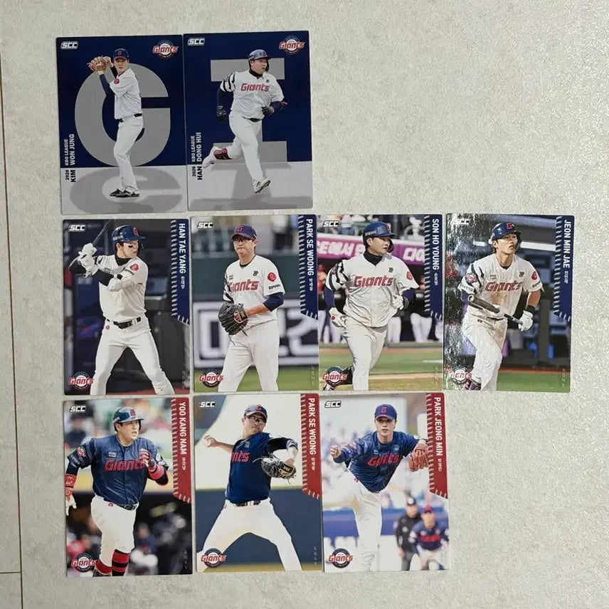 [BUNJANG] Lotte Giants Bundle Set KBO Cards / kbo카드 롯데자이언츠 일괄
