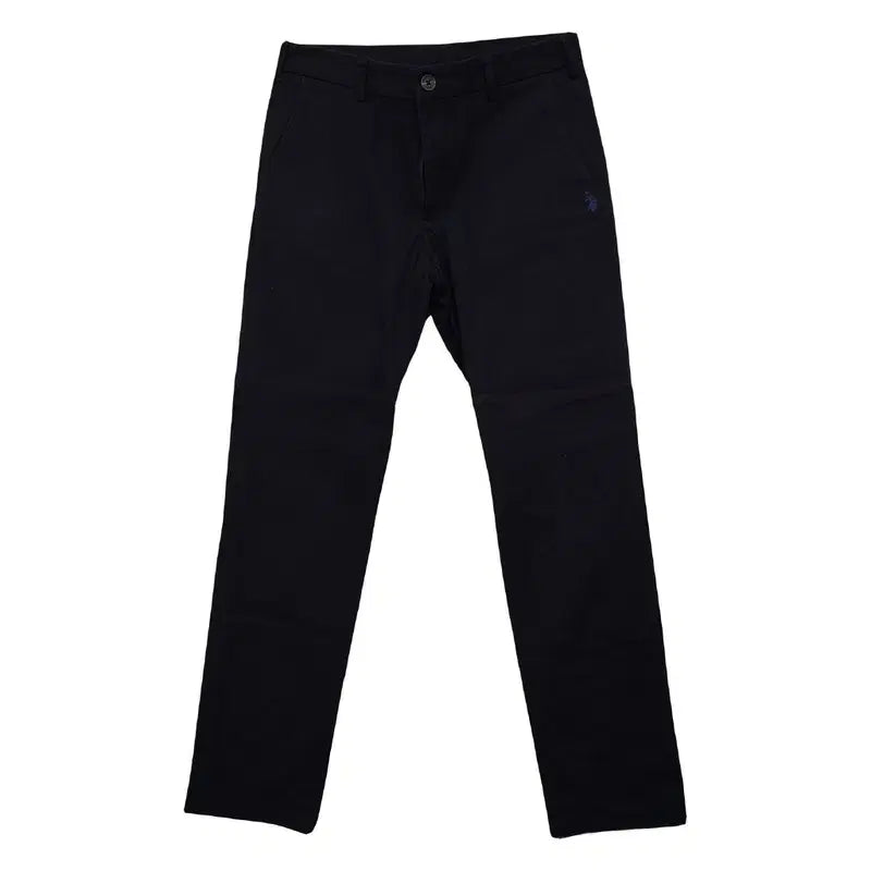 [BUNJANG] Polo Assen Casual Cotton Pants Black 32 / 폴로아쎈 블랙 캐주얼 면바지 32
