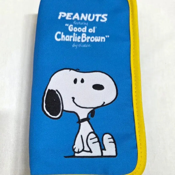 [BUNJANG] Snoopy Blue Pouch Pencil Case / (새상품) 스누피 필통 파우치