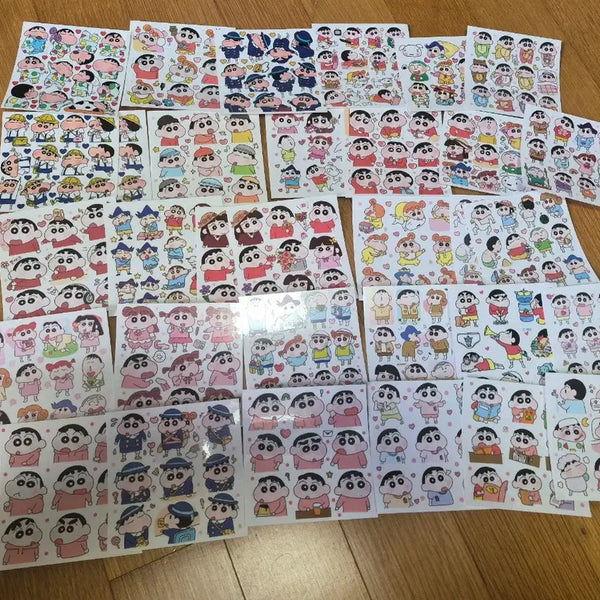 [BUNJANG] Crayon Shin-chan Stickers (Approx. 760 pcs) / 짱구 인스 약 760장