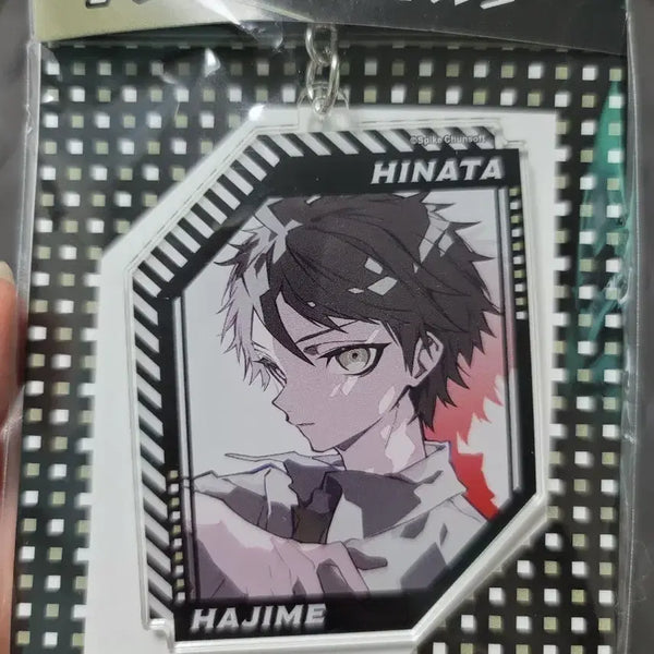 [BUNJANG] Danganronpa Hajime Hinata Acrylic Keychain (Sealed) / 단간론파 모치즈키 히나타 키링 미개봉품