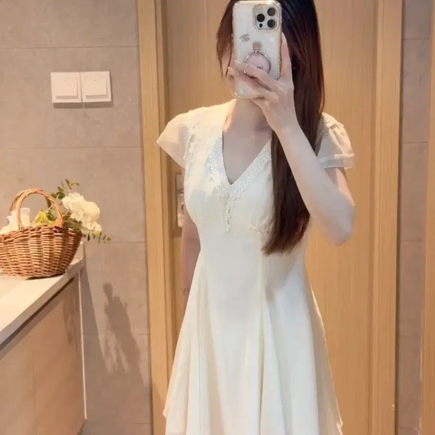 [BUNJANG] La Belle Blanc Style Dress / 라벨르블랑st 원피스