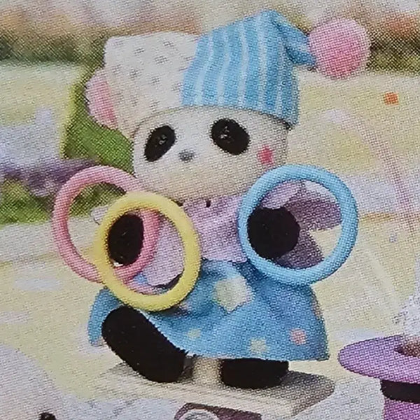 [BUNJANG] Sylvanian Families Circus Panda Baby Standing Set / 실바니안 서커스 판다 곰 아기 직립 분철 판매 드림 쇼타임 팬더