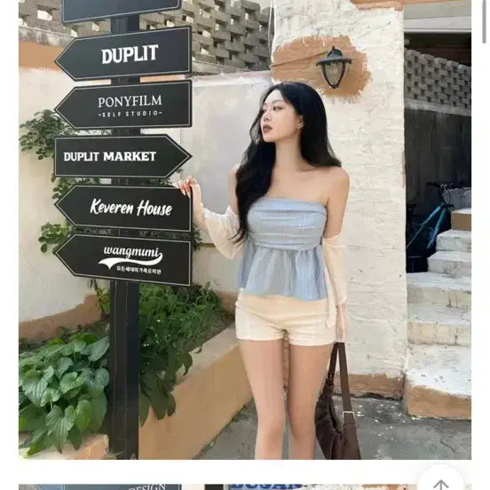 [BUNJANG] Jasmine Shirring Frill Lace Top / 자스민 셔링 프릴 탑 레이스