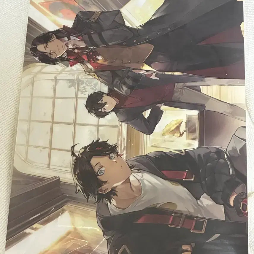 [BUNJANG] NIJISANJI Akina Saegusa Burgundy Sherin Yumoi Kakeru Clear File / 니지산지 4주년 사에구사 아키나 쉐린 버건디 유메오이 카케루  클리어파일
