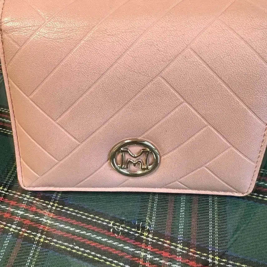 [BUNJANG] MCM Pink Bifold Wallet / 매트로시티 반지갑 핑크