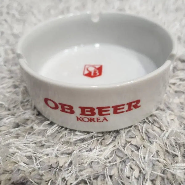 [BUNJANG] YeoUp Development OB Beer Ashtray / 근대사 골동품 요업개발 OB 재떨이