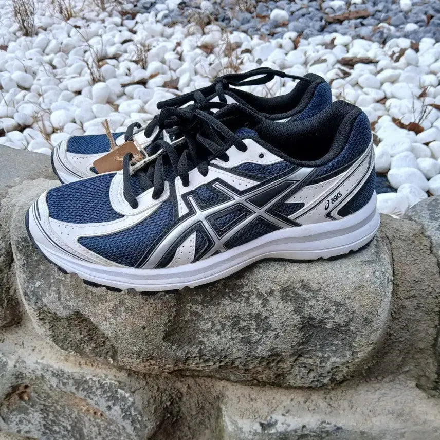 [BUNJANG] Asics Jog 100s Navy 230 / 아식스 조그 100s 네이비 230