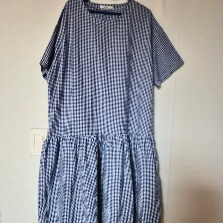 [BUNJANG] Checkered Midi Dress / 체크무늬  원피스