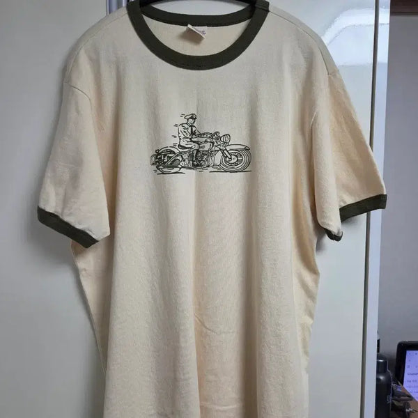 [BUNJANG] Nonstock Ringer T-Shirt XL / 논스탁 링거티 XL