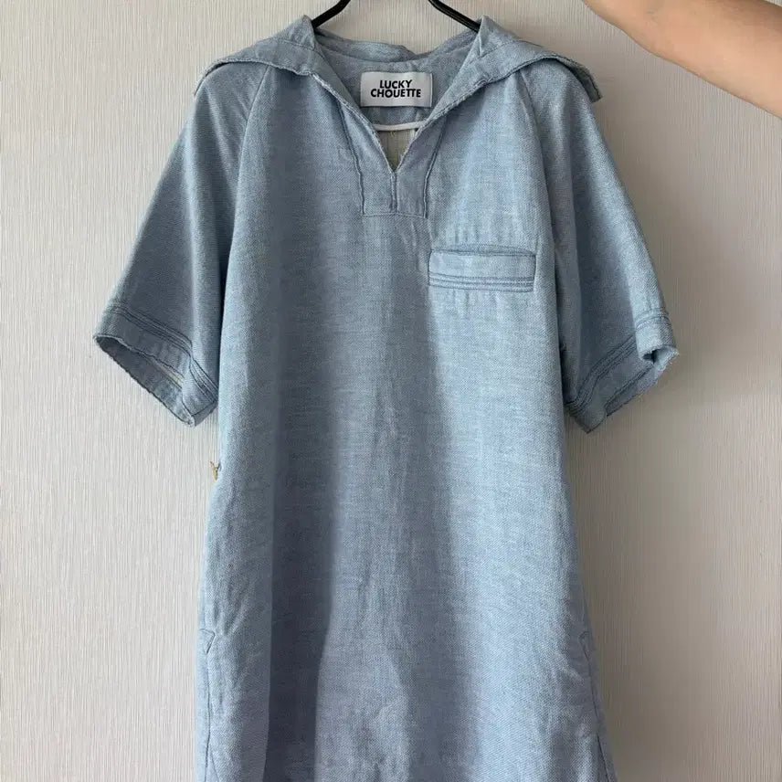 [BUNJANG] Lucky Chouette Denim Dress / [새상품] 럭키슈에뜨 데님 원피스