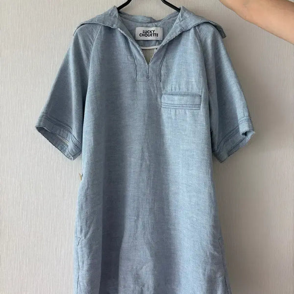 [BUNJANG] Lucky Chouette Denim Dress / [새상품] 럭키슈에뜨 데님 원피스
