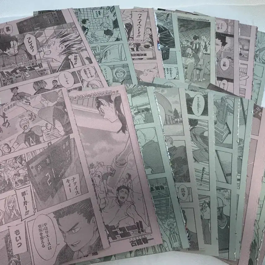 [BUNJANG] Haikyu!! Jump Kirinuki & Japanese Magazine Collection / 하이큐 점프 키리누키, 일본회지 판매