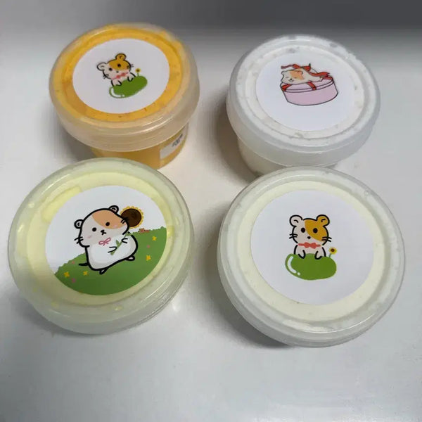 [BUNJANG] Yeonjji Slime Bundle Set (4 Items) / [4개 일괄] 인스타 슬라임 연찌 슬라임 중고 슬라임 말랑이 슬랑이