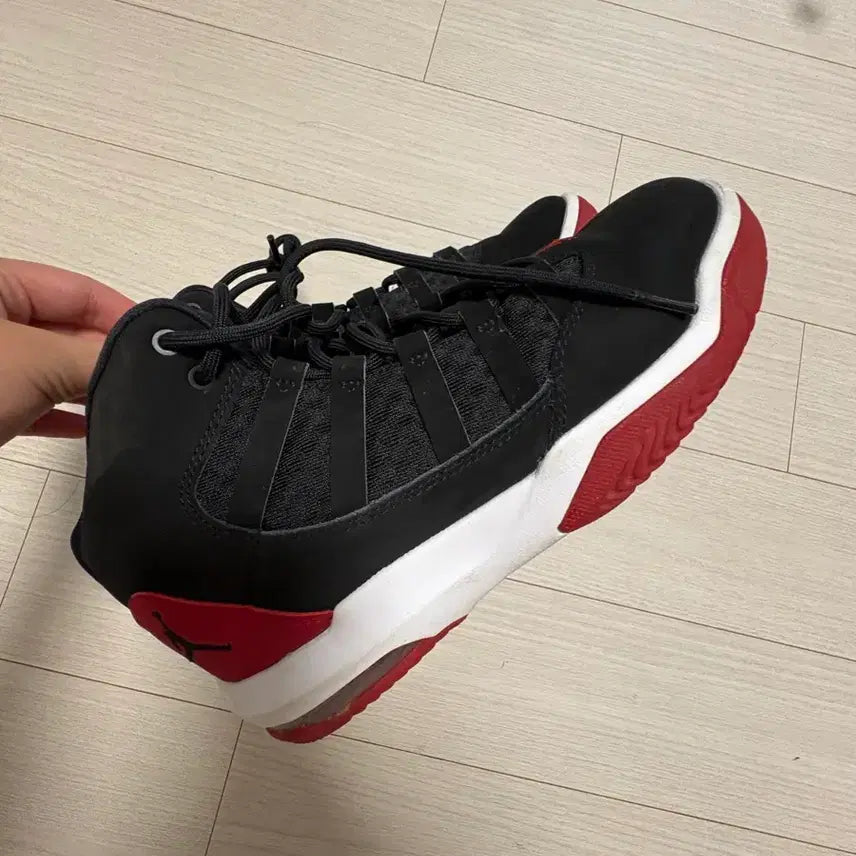 [BUNJANG] Nike Air Jordan Basketball Shoes Red Black 240 / 조던 검빨 농구화 240