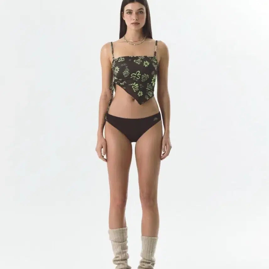 [BUNJANG] Eastsea Bikini Tan Tube Top Set M / [새상품] 이스트씨 수영복 비키니 탠 튜브탑 세트 M