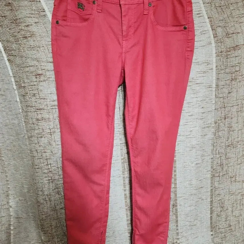 [BUNJANG] Burberry Brit Skinny Stretch Pants Coral Size 28 / 버버리 브릿 스키니 스판 팬츠 (28)