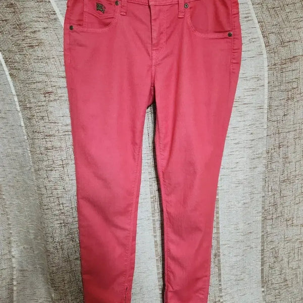 [BUNJANG] Burberry Brit Skinny Stretch Pants Coral Size 28 / 버버리 브릿 스키니 스판 팬츠 (28)