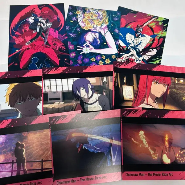 [BUNJANG] Chainsaw Man Movie: The Movie - Legion Arc Illustration Card Set / 체인소맨 더 무비 레제 아크 일러스트 카드