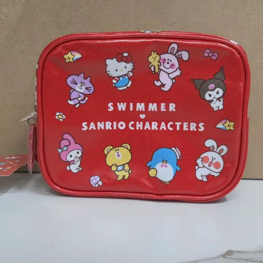 [BUNJANG] Sanrio Swimmer Collaboration Pouch / 산리오 스위머 콜라보 파우치