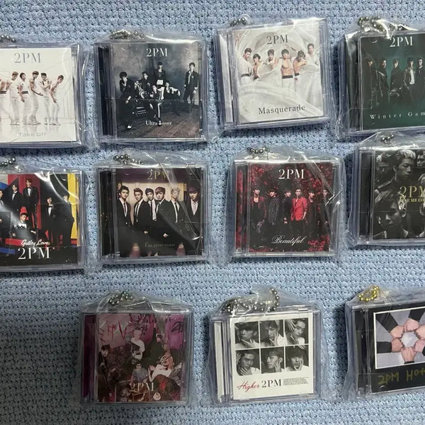 [BUNJANG] 2PM Junho Tokyo Dome Mini CD Gacha Set (11 types) / 2PM 이준호 도쿄돔  미니 CD 가챠 11종