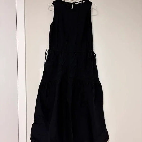 [BUNJANG] Uniqlo Linen Maxi Dress / 유니클로 리넨맥시원피스