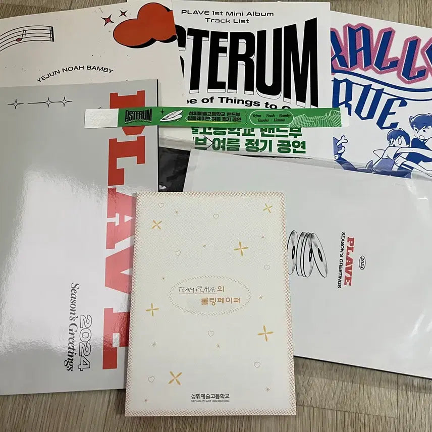[BUNJANG] PLAVE 2024 Season's Greetings Album Components Bundle Set / 플레이브 2024 시즌 그리팅 앨범 구성품