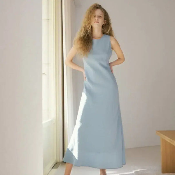 [BUNJANG] Fyeo Sorbet Dress Sky S / 포유온 fyeo 소르베원피스 스카이 S 시에sie