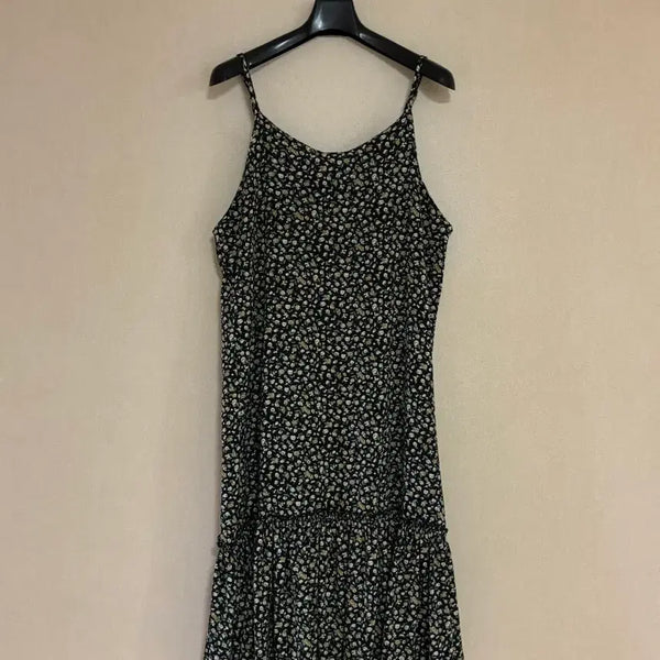 [BUNJANG] ZERO street Floral Pattern Ruffled Strap Dress / ZERO street 제로스트릿 원피스 55