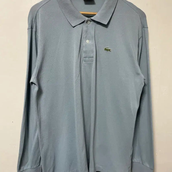 [BUNJANG] Lacoste Long Sleeve Collar T-Shirt (Size 105-110) / 105-110 라코스테 긴팔 카라티 정품