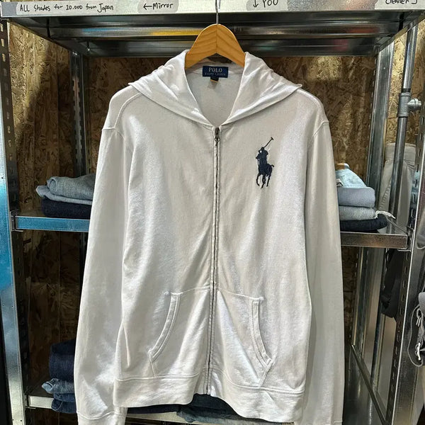 [BUNJANG] Polo Ralph Lauren Big Pony Hooded Zip-Up Jacket XL / 폴로 랄프로렌 빅포니 후드집업 (XL)