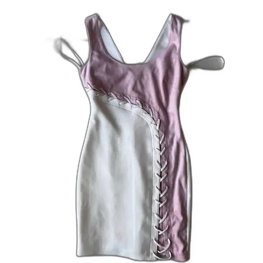 [BUNJANG] Guess Sexy Slim Fit Strap Detail Dress XS / Guess 섹시 슬림핏 끈 디테일 원피스 XS
